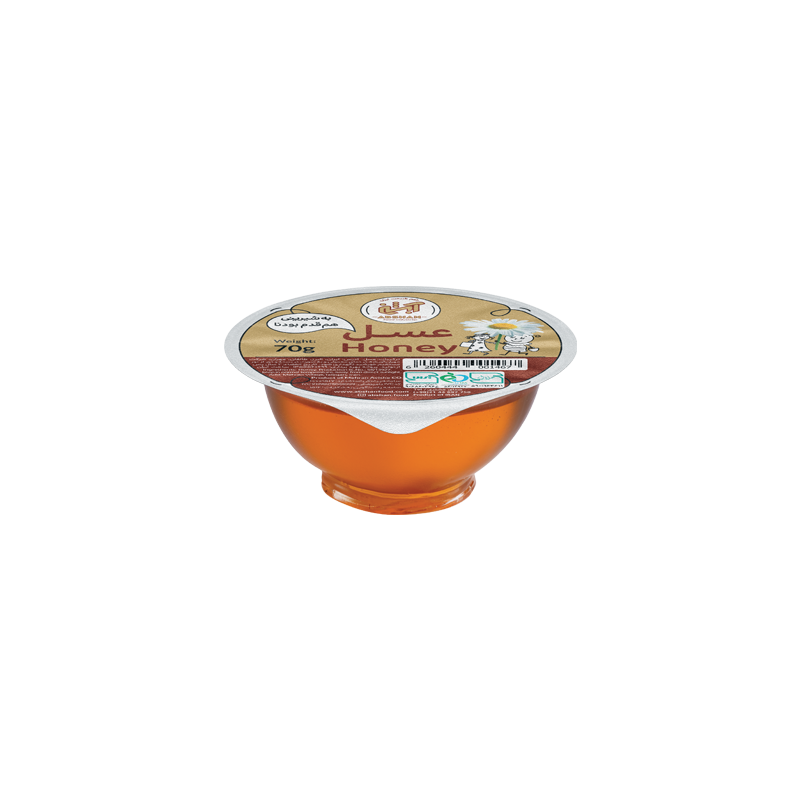 عسل منفرد وكوب